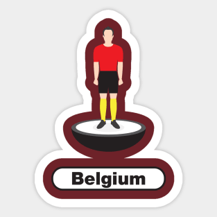 Belgium Football Sticker